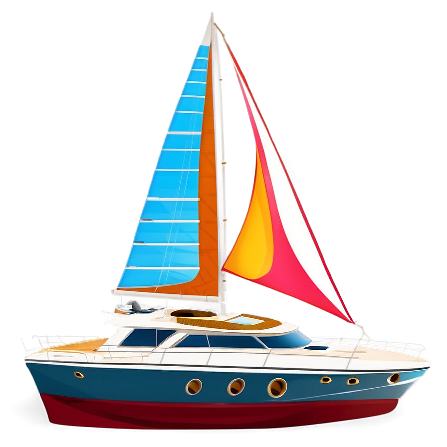 Yacht In Exotic Lagoon Png Vvi76 PNG Image