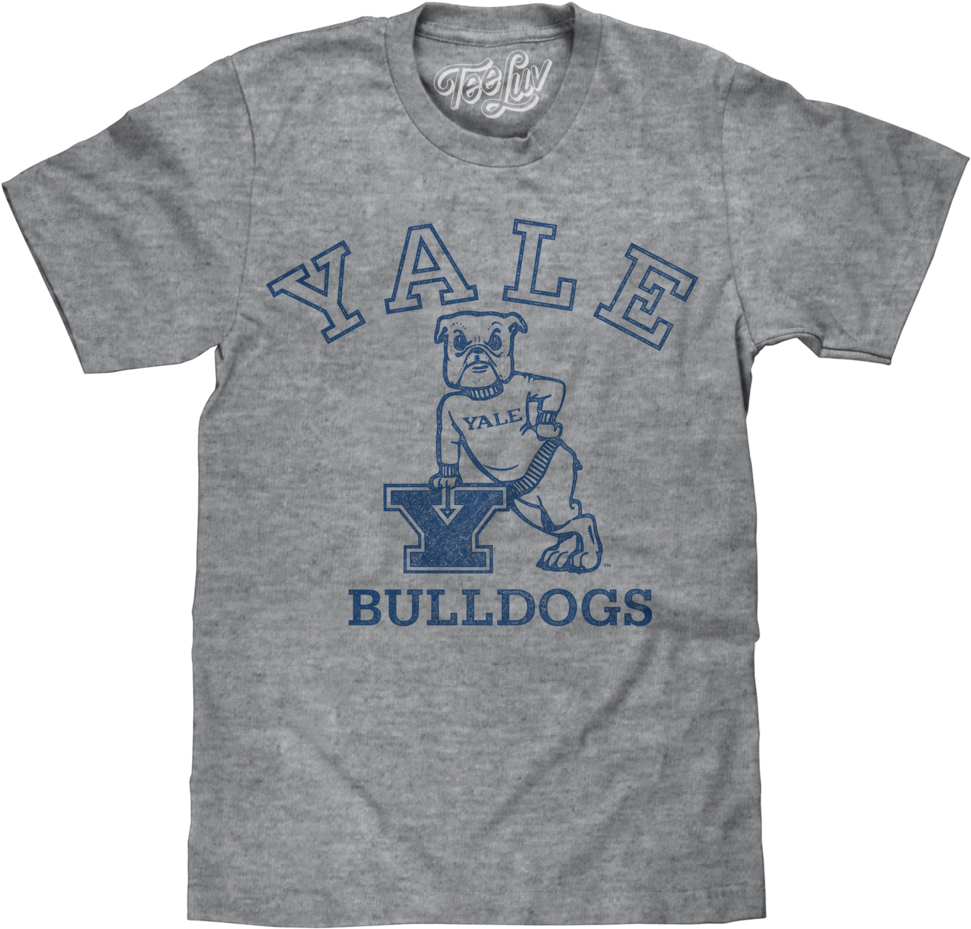 Yale Bulldogs Graphic T Shirt PNG Image