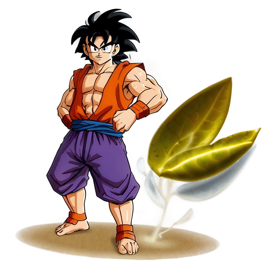 Yamcha's Victory Pose Png Wth PNG Image