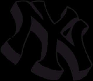 Yankees Logo Black Background PNG Image