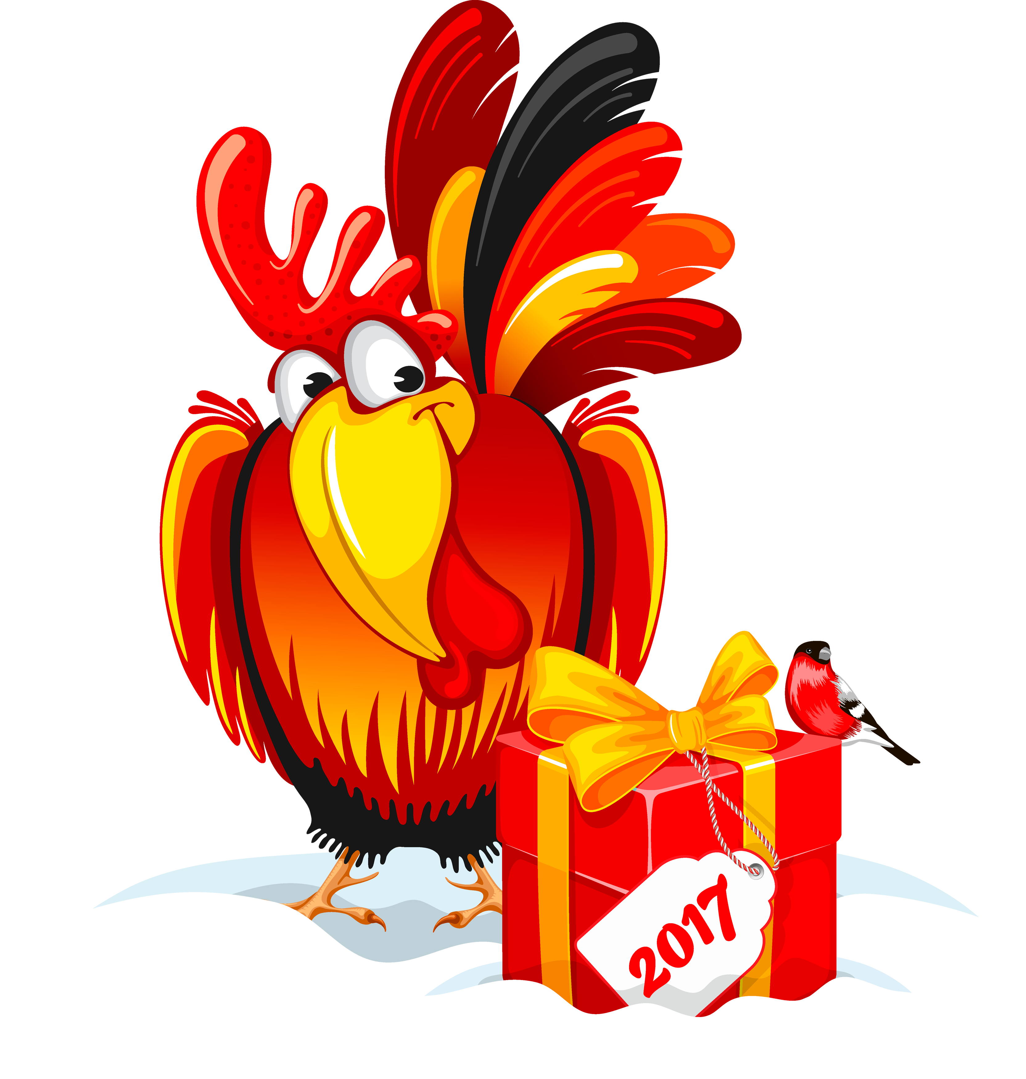 Yearofthe Rooster2017 Celebration PNG Image