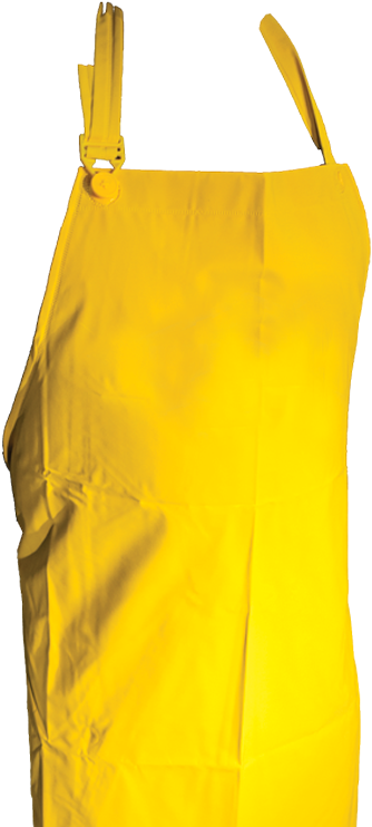 Yellow Apron Isolated PNG Image