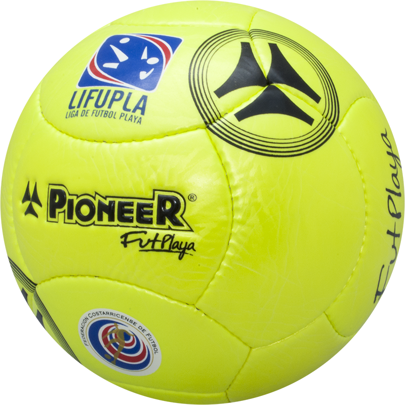 Yellow Beach Soccer Ball PNG Image