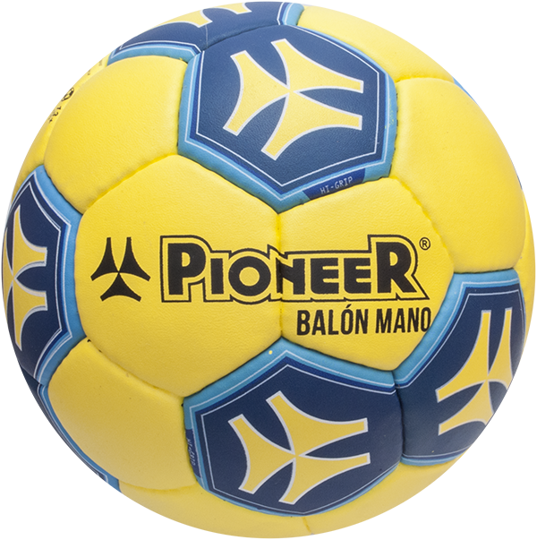 Yellow Blue Pioneer Handball PNG Image