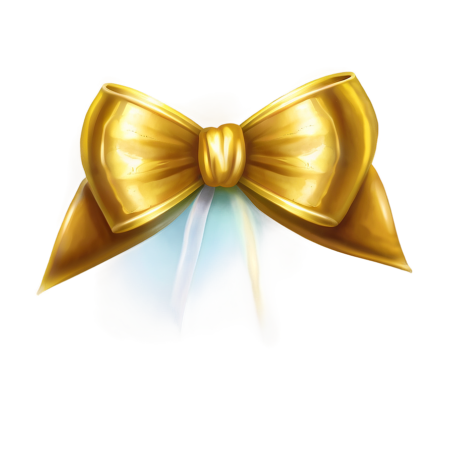 Yellow Bow Illustration Png Vxv PNG Image