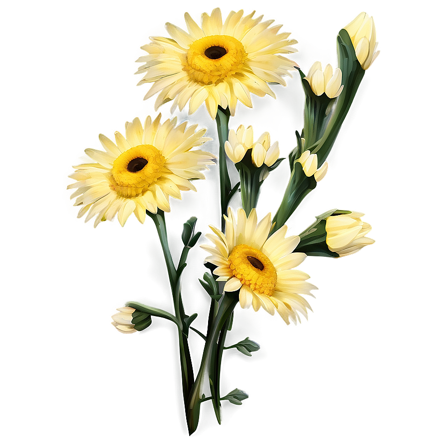 Yellow Daisy Floral Arrangement Png 50 PNG Image