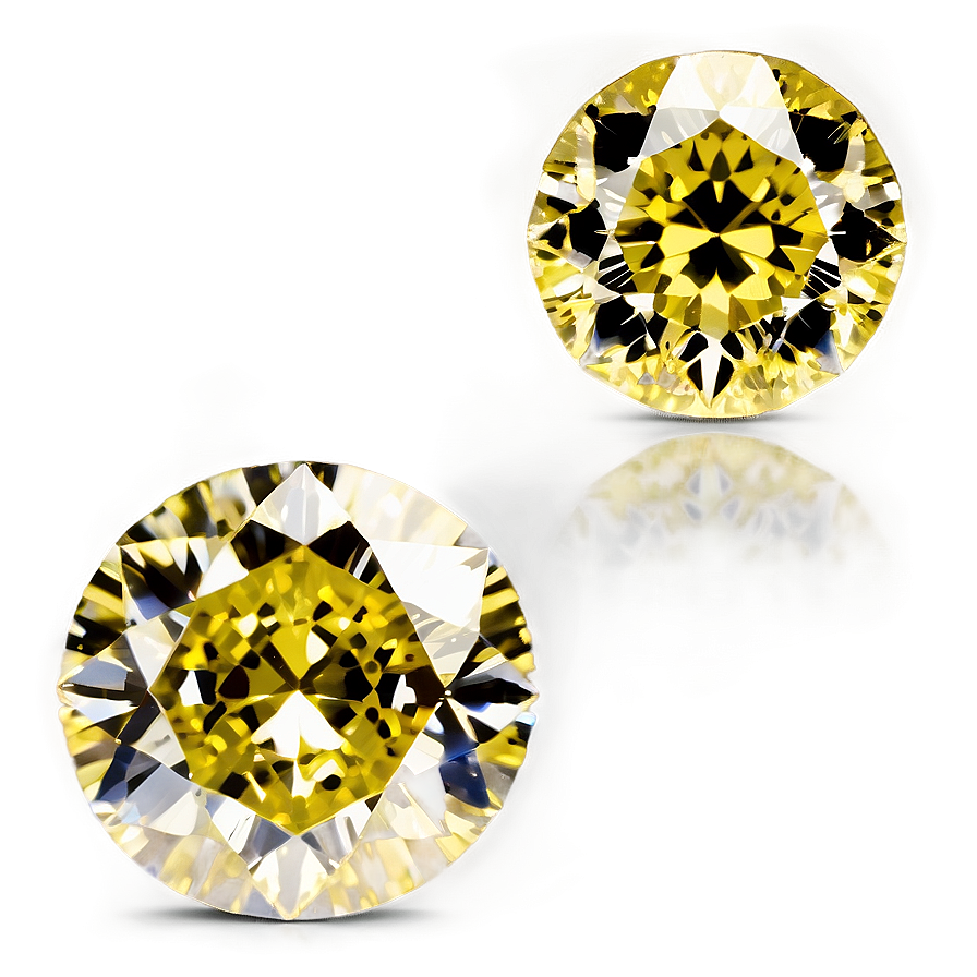 Yellow Diamond For Engagement Png Pto69 PNG Image