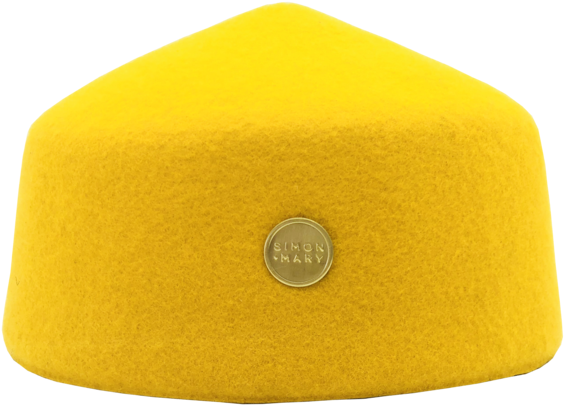 Yellow Fez Hat Simonand Mary PNG Image