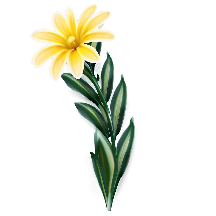 Yellow Flower Border Png 2 PNG Image