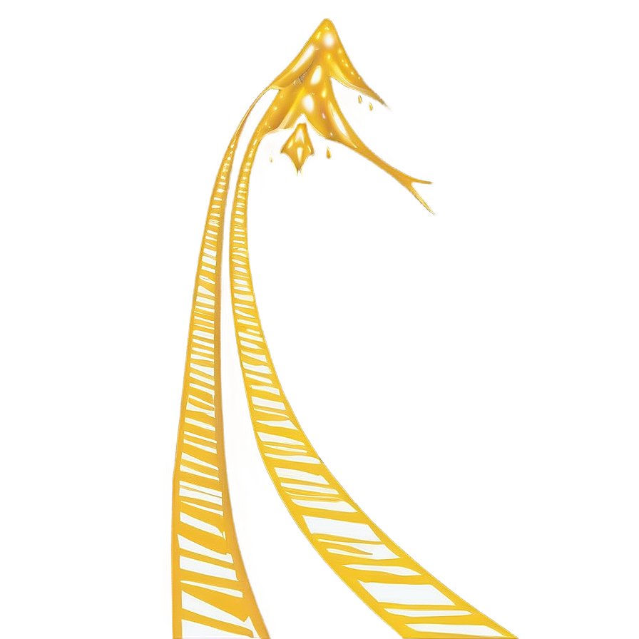 Yellow Line Wave Png Vmx PNG Image