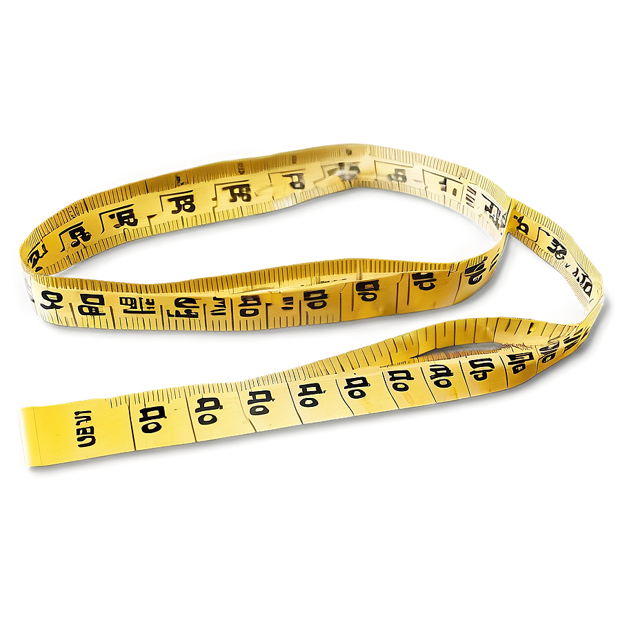 Yellow Measuring Tape Png Yef68 PNG Image