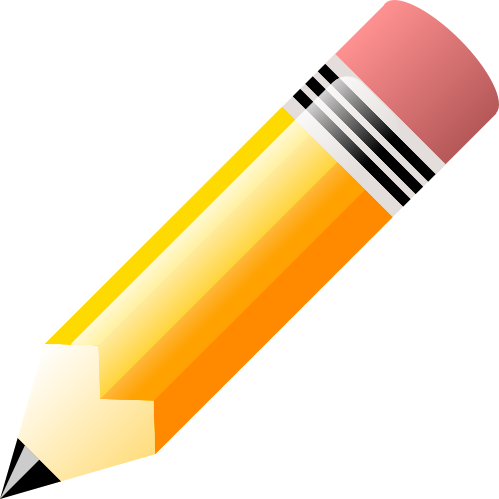 Yellow Pencil Clipart.png PNG Image