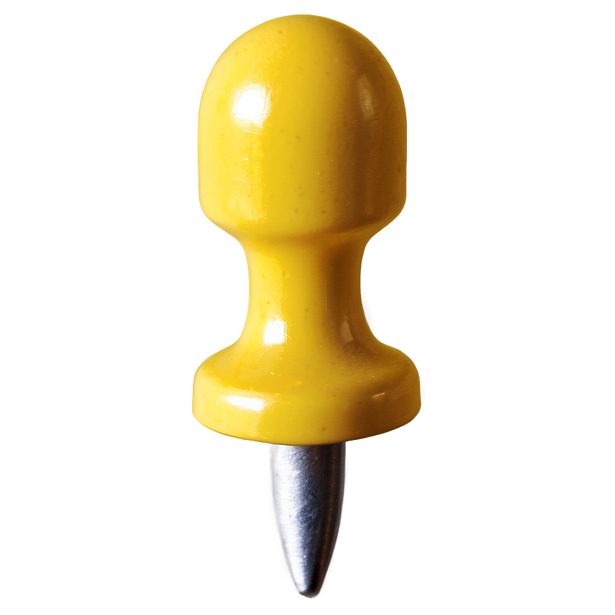 Yellow Push Pin Png Yyi21 PNG Image