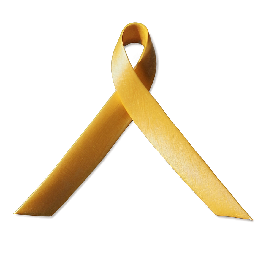 Yellow Ribbon Curl Png 56 PNG Image