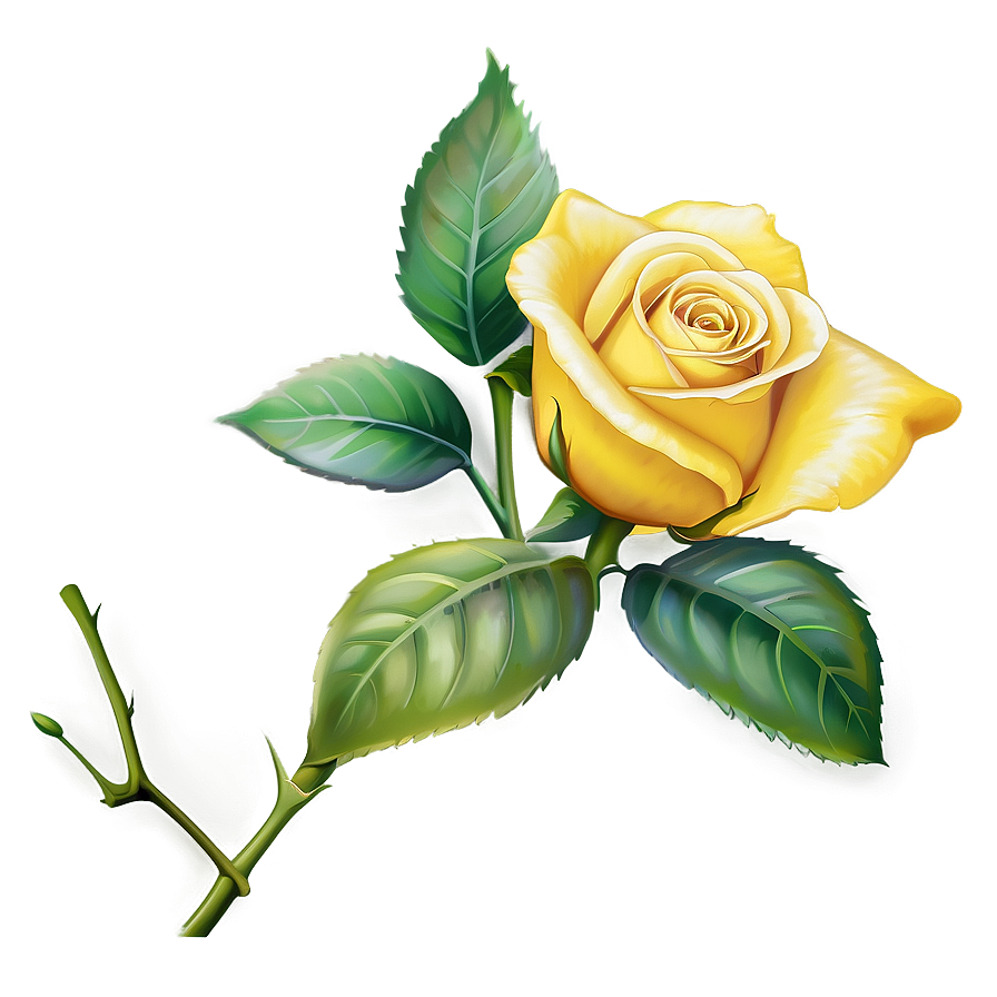 Yellow Rose Png Ens21 PNG Image