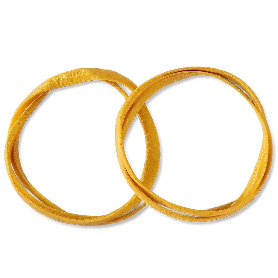 Yellow Rubber Bands Png Bwb35 PNG Image