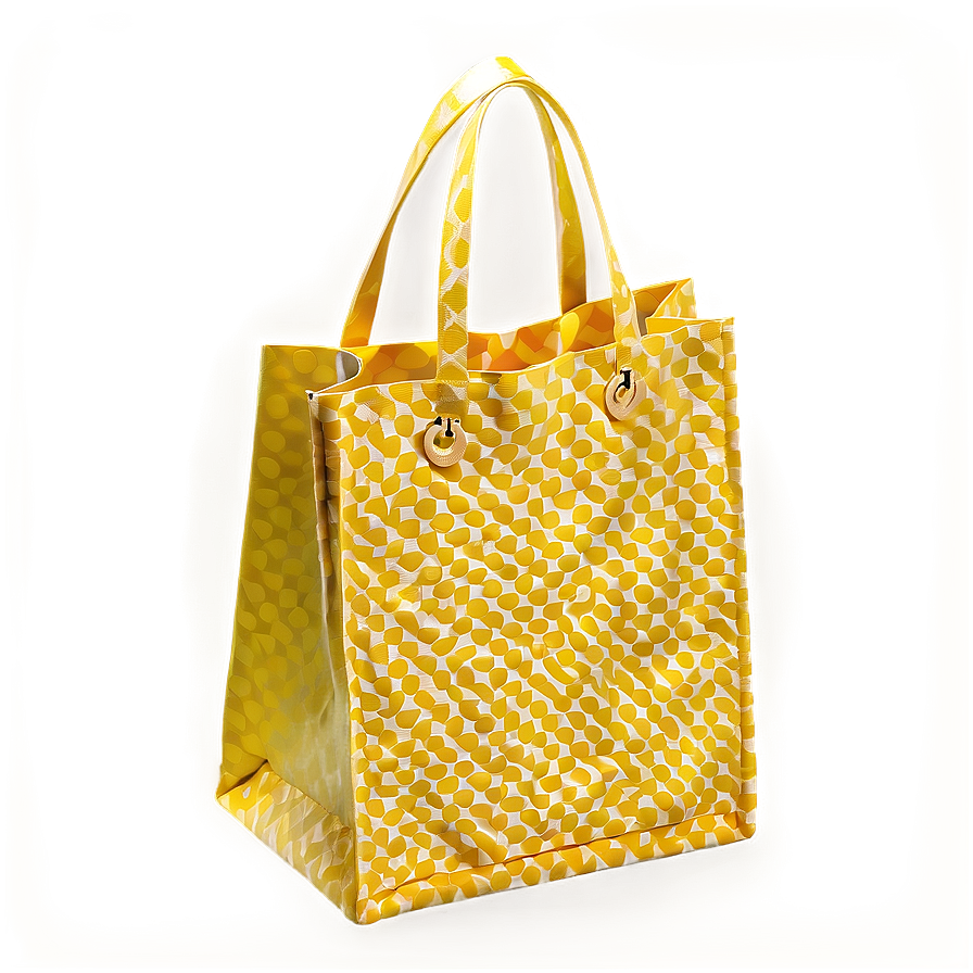 Yellow Shopping Bag Png 11 PNG Image