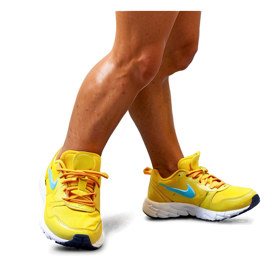 Yellow Sneakers Png Wmu46 PNG Image