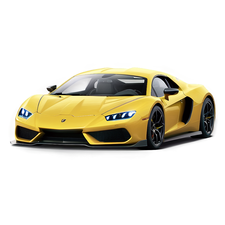 Yellow Sports Car Png 62 PNG Image