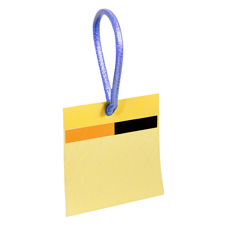 Yellow Sticky Note Png 24 PNG Image