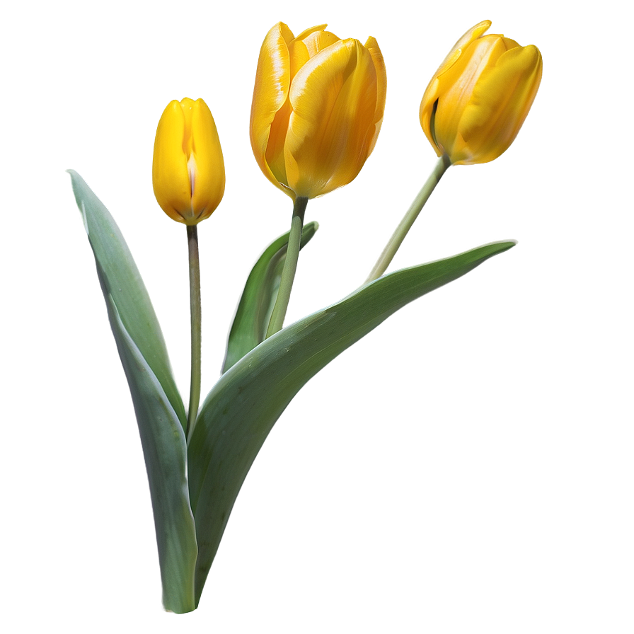 Yellow Tulip Png 97 PNG Image