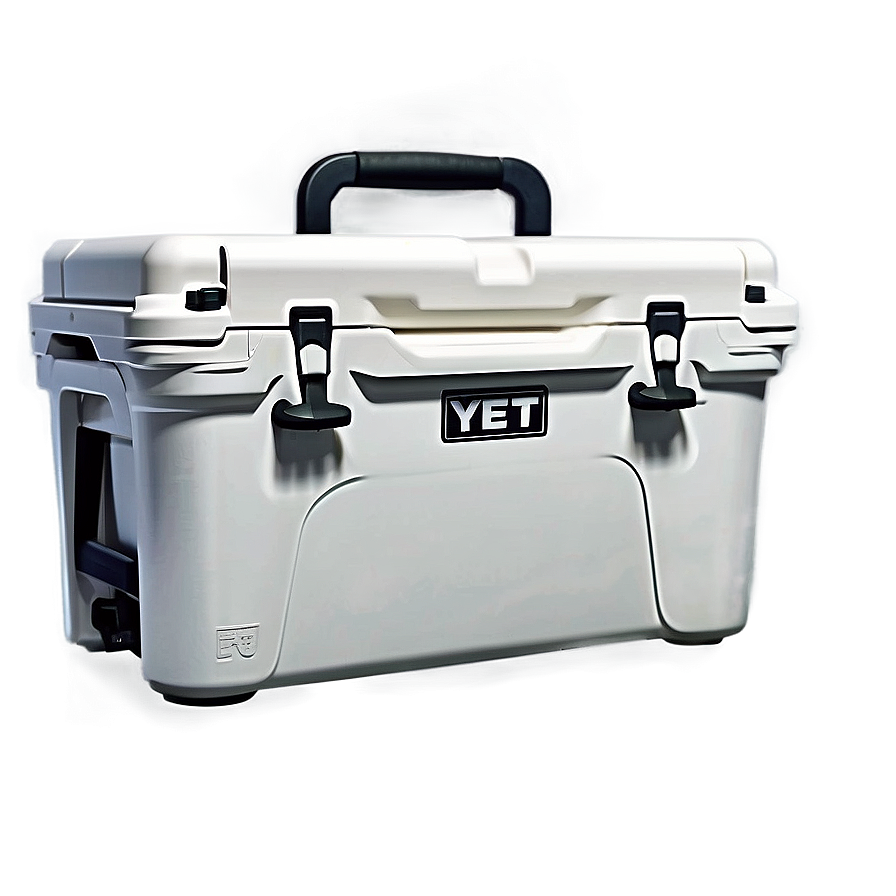 Yeti Cooler With Stickers Png 06282024 PNG Image