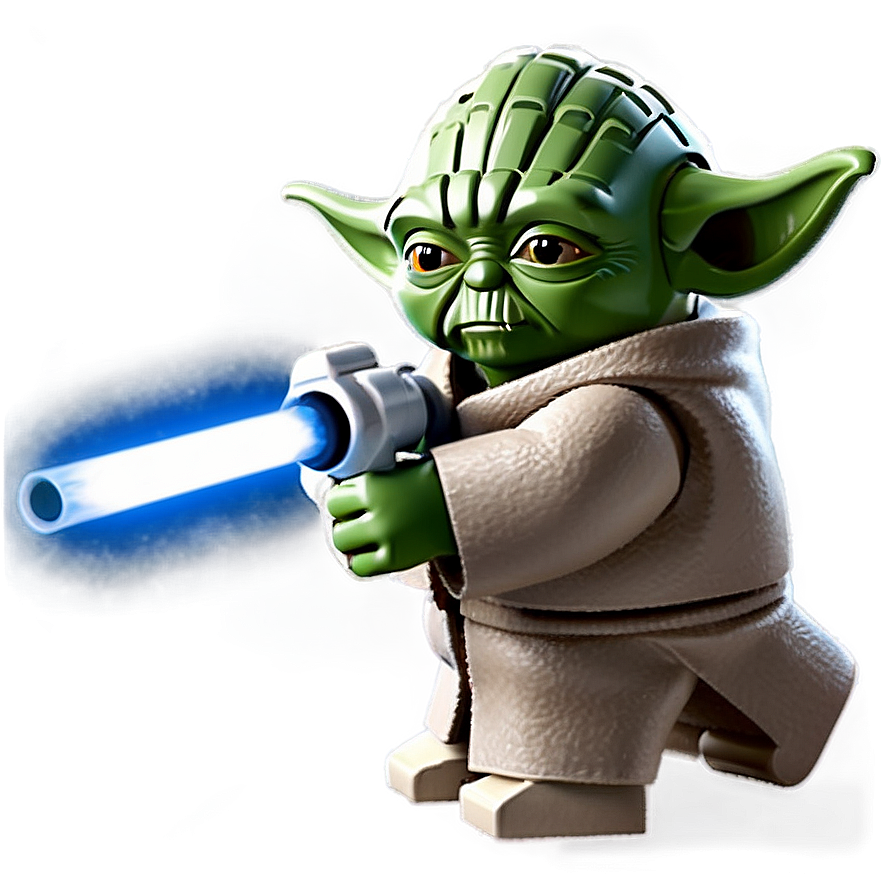 Yoda From Lego Star Wars Png Hob5 PNG Image