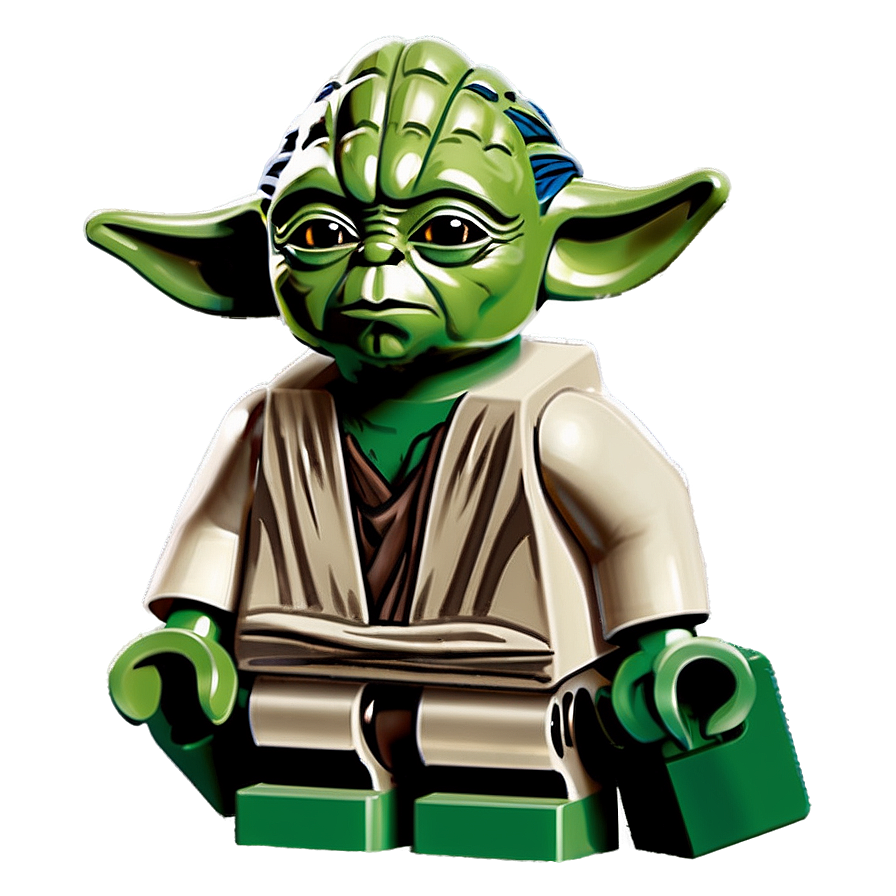 Yoda From Lego Star Wars Png Uyx59 PNG Image