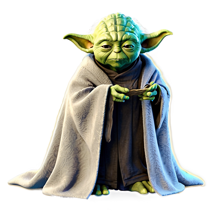 Yoda In Cloak Png Dbs66 PNG Image