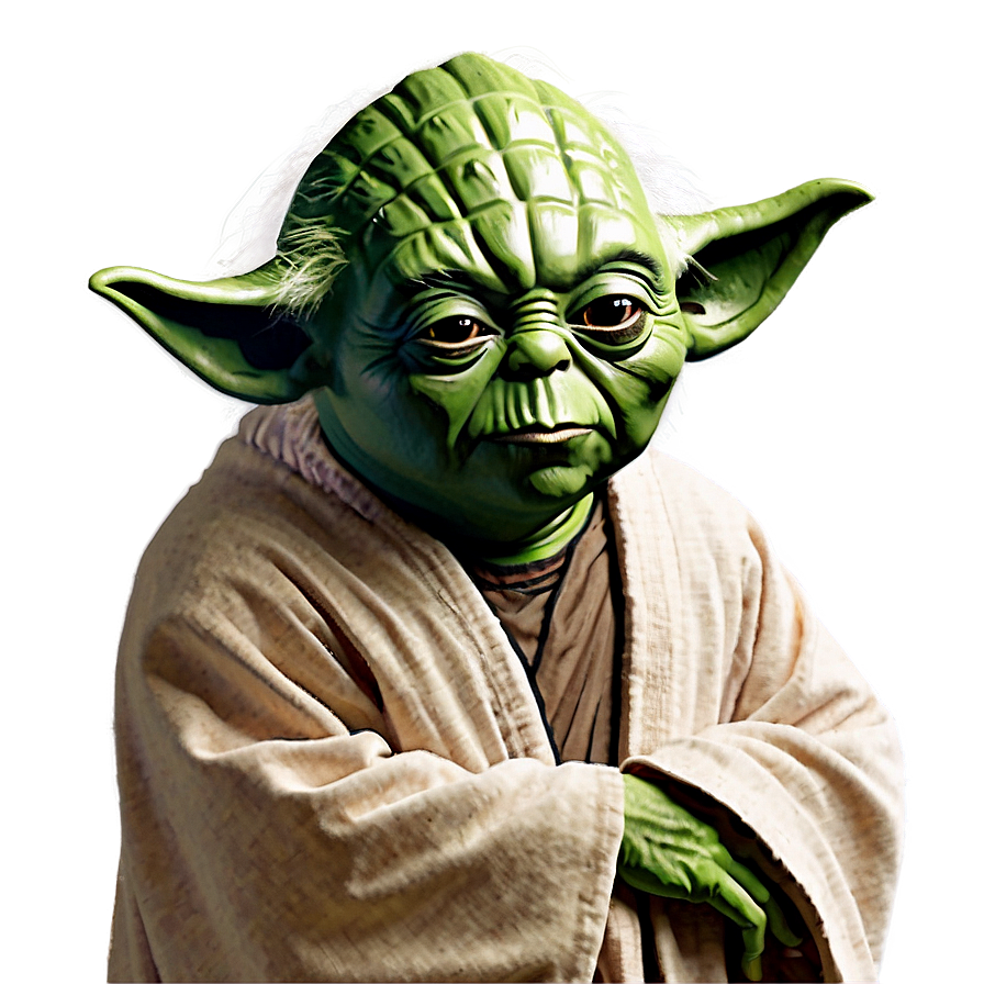 Yoda In Robes Png Udl PNG Image