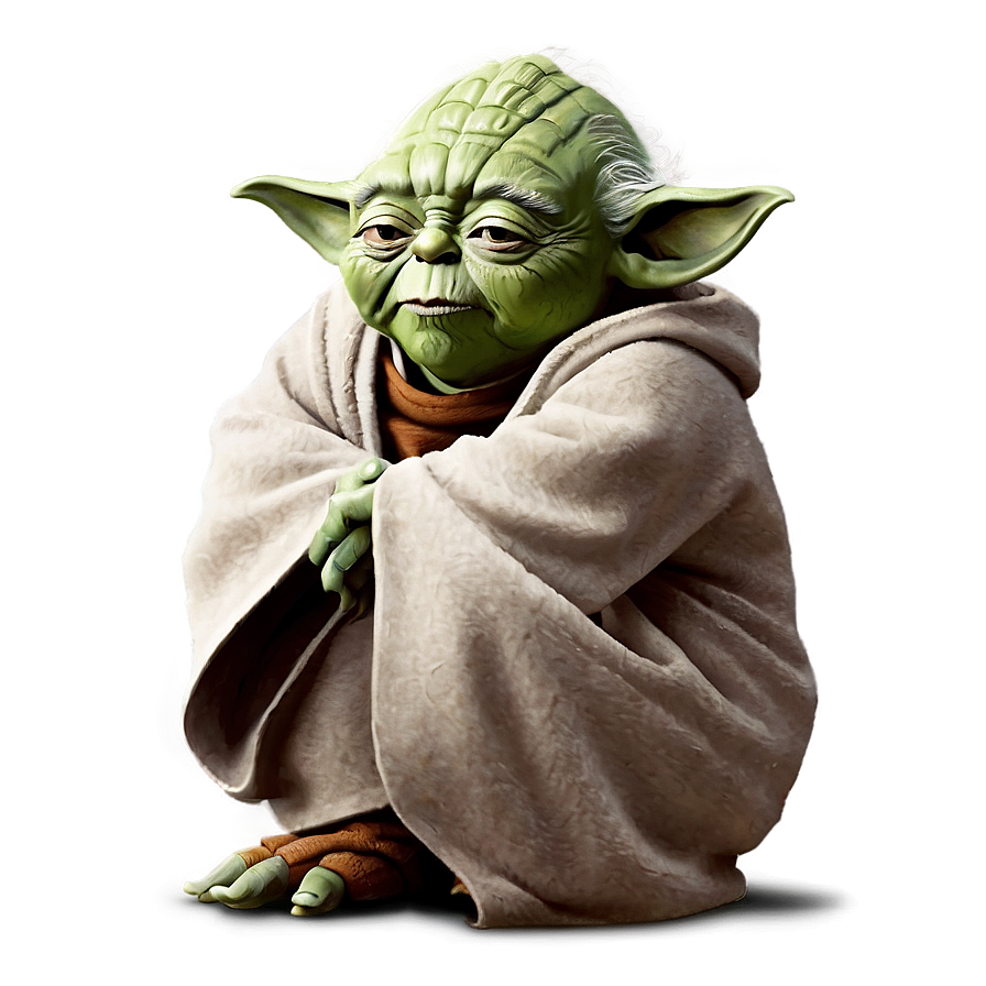 Yoda In Thought Png 87 PNG Image