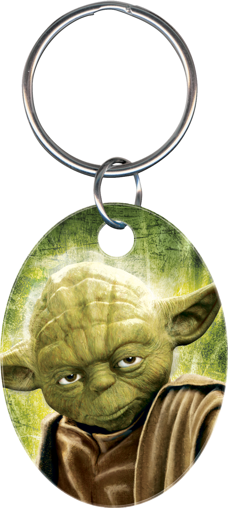 Yoda Keychain Star Wars Merchandise PNG Image