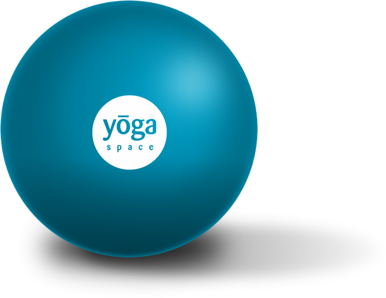 Yoga Ball Exercise Equipment Blue PNG Image