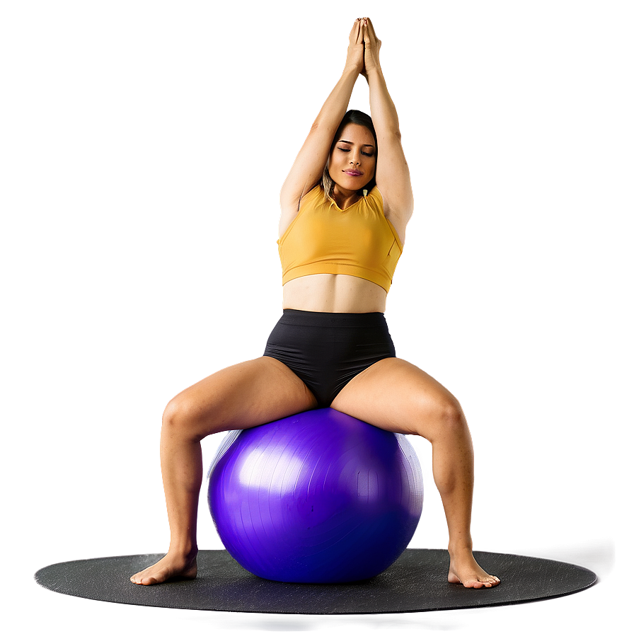 Yoga Ball Strength Series Png 06252024 PNG Image