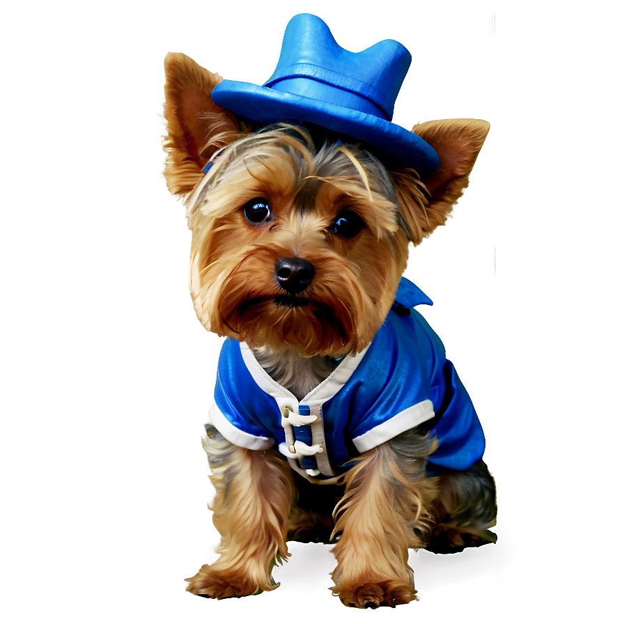 Yorkie In Costume Png 80 PNG Image