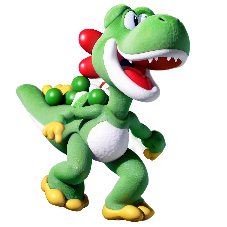 Yoshi In Battle Gear Png 43 PNG Image