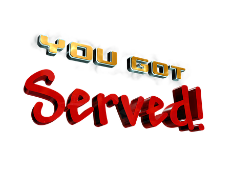 You Got Served Text Graphic PNG Image