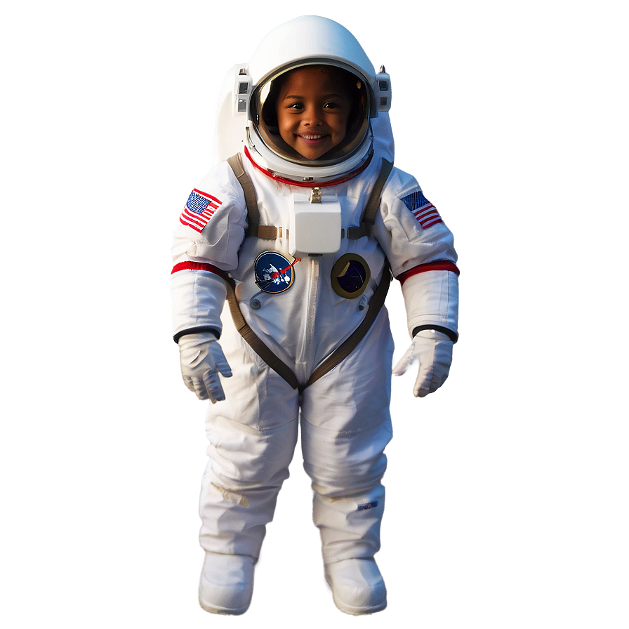 Young Aspiring Astronaut Png Ilt PNG Image