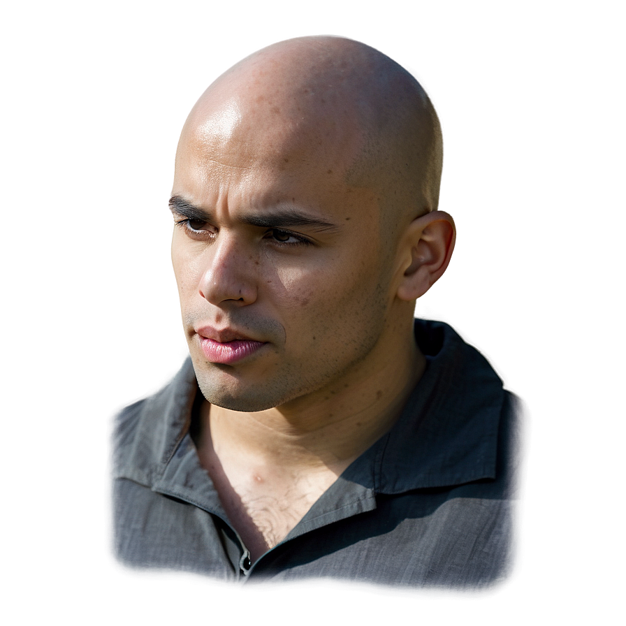 Young Bald Individual Png Cfy PNG Image