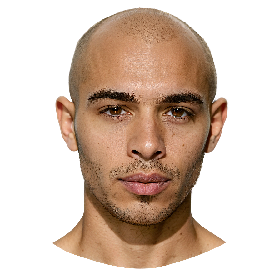 Young Bald Individual Png Ngh PNG Image