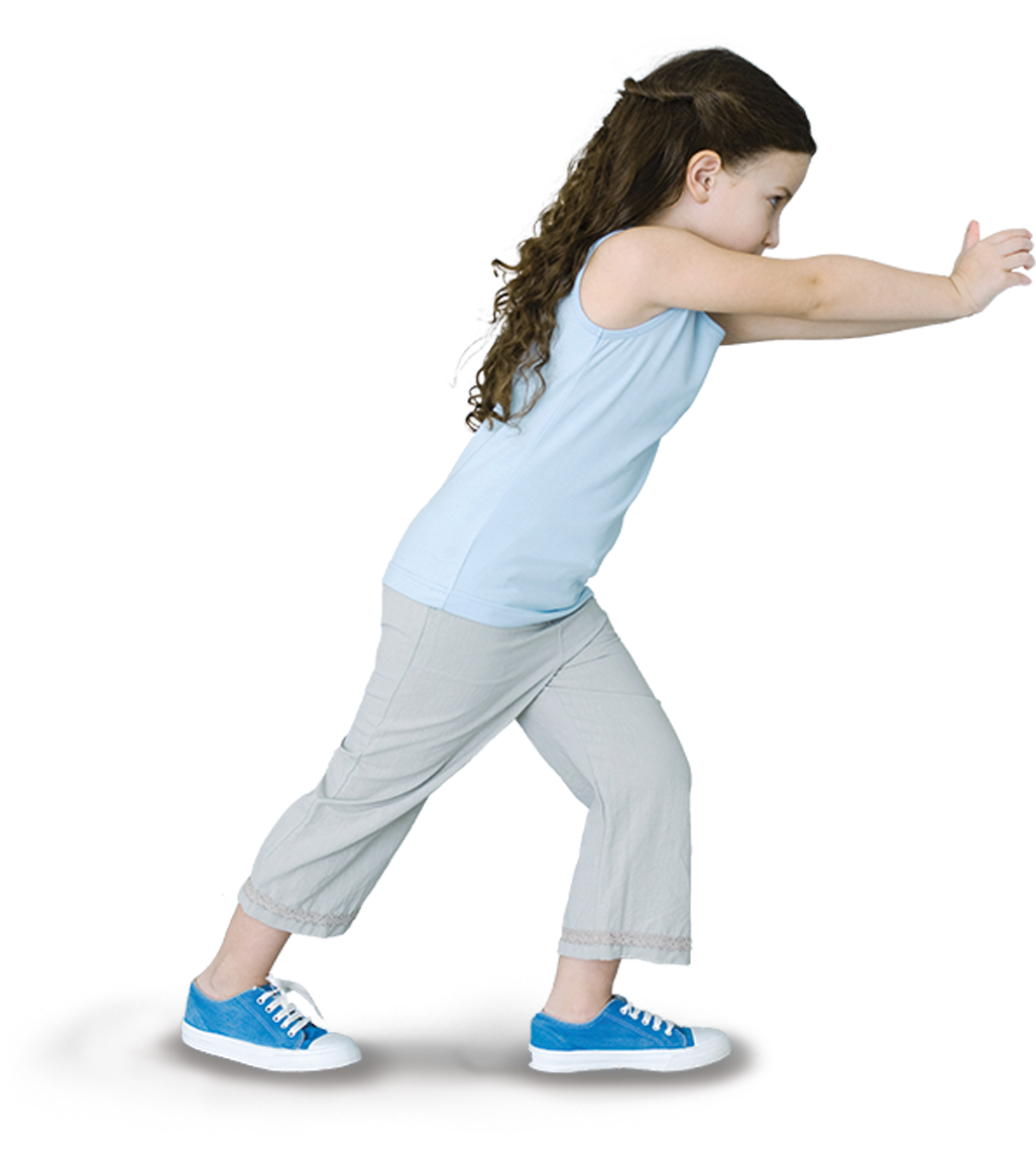 Young Girl Zumba Dance Pose PNG Image