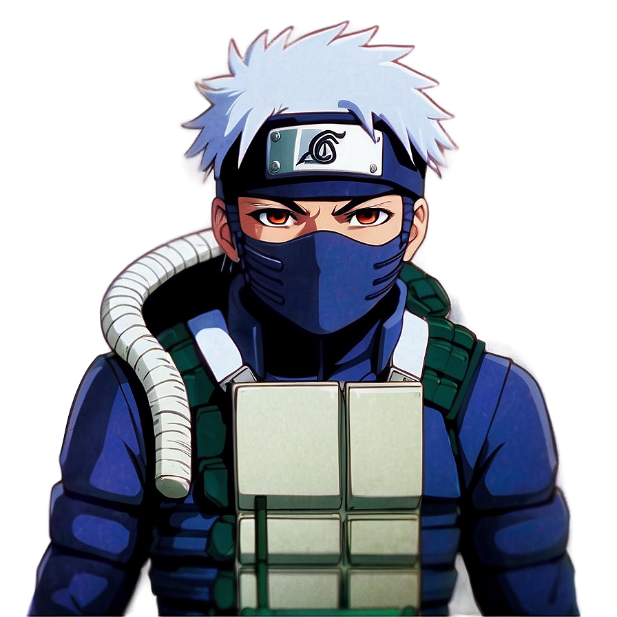 Young Kakashi Hatake In Anbu Gear Png Qla PNG Image