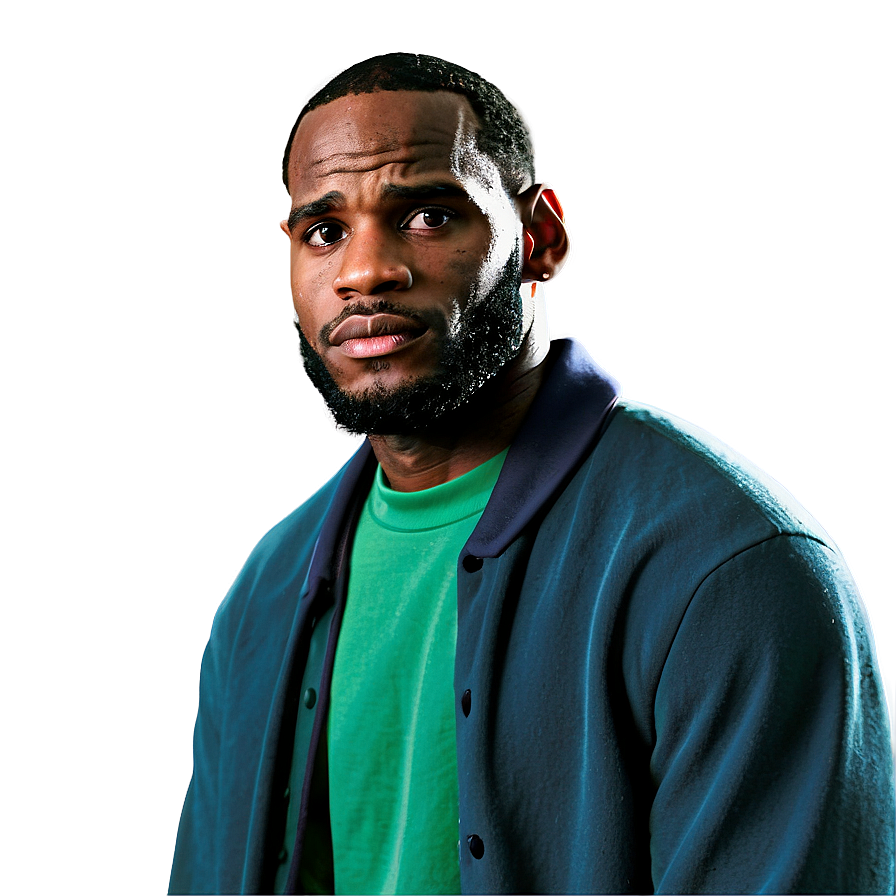 Young Lebron James In High School Png Usb88 PNG Image