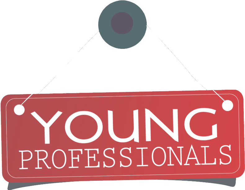 Young Professionals Sign PNG Image