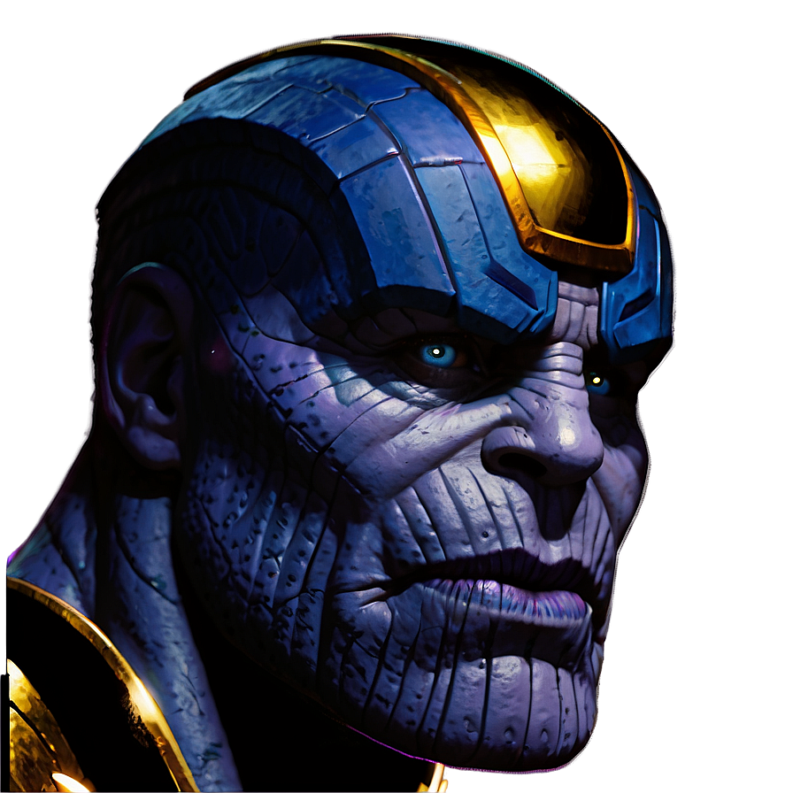 Young Thanos Concept Art Png Xwn75 PNG Image