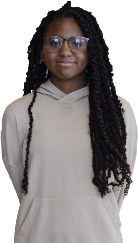 Young Woman With Dreadlocks Portrait PNG Image