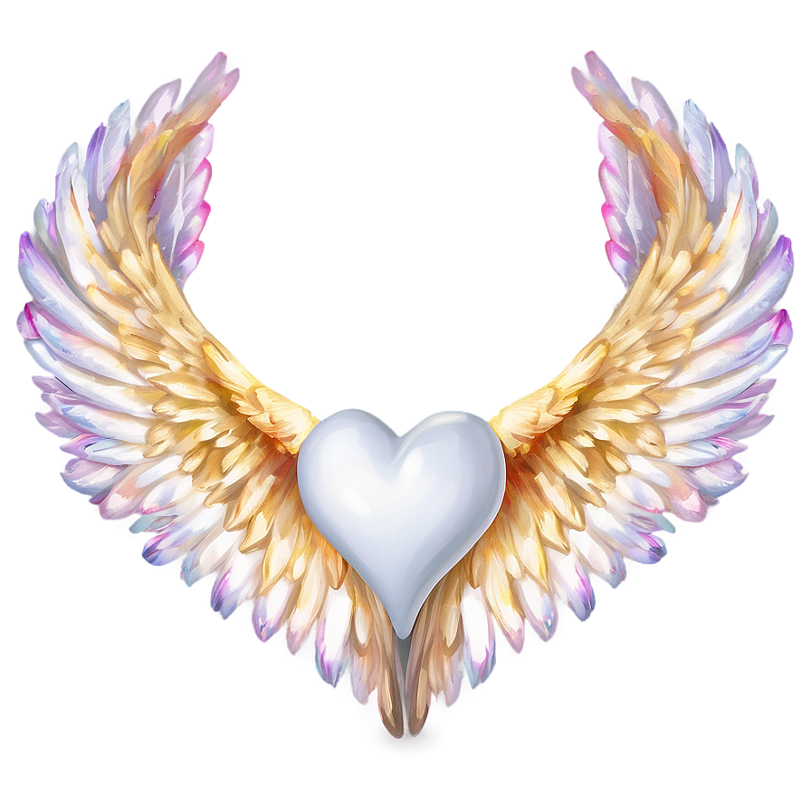 Your Heavenly Wings, My Earthly Heart Png Ani PNG Image