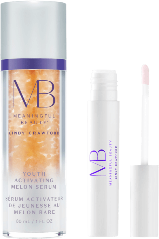 Youth Activating Melon Serum Cosmetic Product PNG Image