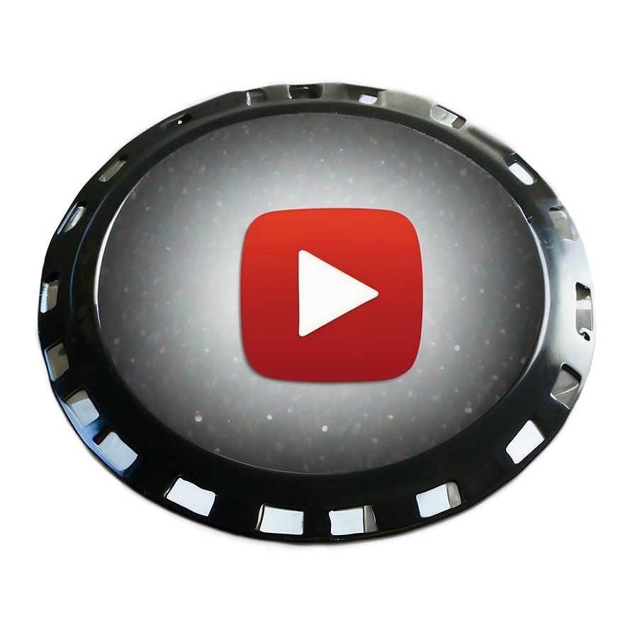 Youtube Play Button Png Pcr PNG Image