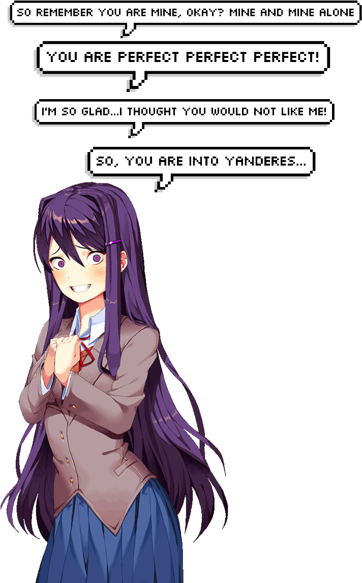 Yuri Obsessive Dialogue D D L C PNG Image